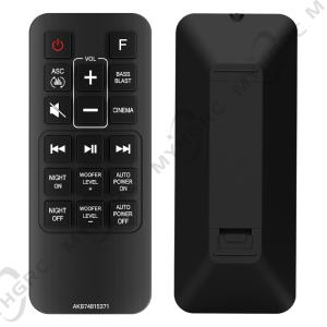 AKB74815371 Remote Compatible with LG Wireless Sound Bar, for LG Soundbar Speaker System AKB74815371 Remote Compatible with LG Wireless Sound Bar, for LG Soundbar Speaker System